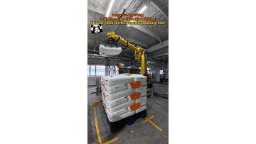 Automatic Robot Arm Unpacking for Plastic Industry