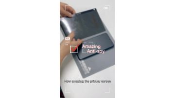 Anti-peep screen protector for mobile phone