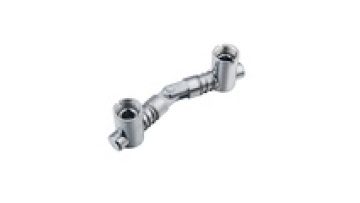 Factory Supplied Universal Steel Double Swivel Angle Profile Connector 302.0201A.011