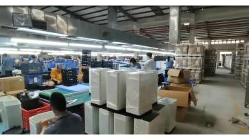 assembling & packing line for waste bin