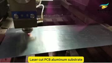 PCB copper substrate cutting sample display