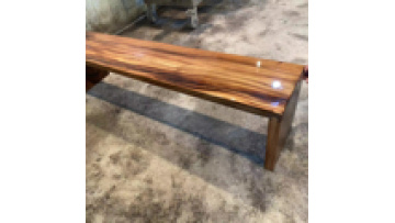 Best Price Factory Price Wooden Furniture Kitchen Live Edge Garden Outdoor Patio Park Wood Long Bench for Dining1