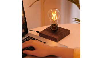 Magnetic Levitation Light Bulb with 360° Rotating Design