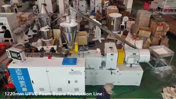 PVC foam sheet extrusion line excellent stability 