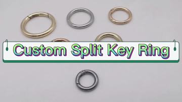 Custom Split Key Ring