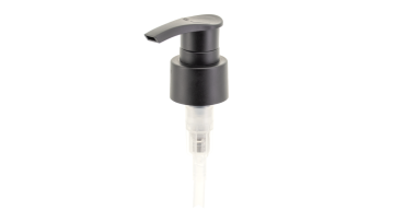 24/410 Matte Black Plastic Lotion Pump For Liquid Soap And Shampoo