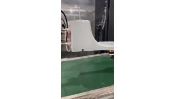 Injection mold plastic base white