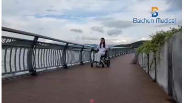 New Design Foldable Power Wheelchair Cheap Price Aluminum Alloy Electric Wheelchair For Disabled1