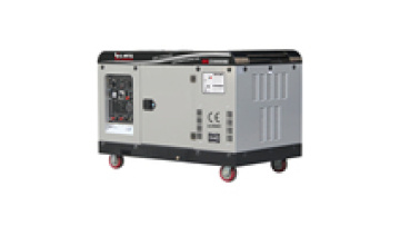 Hot sale 16KW 16KVA portable silent type two cylinder air cooled power plant diesel generator for north american1