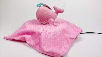 Whale Comforter Towel for Baby