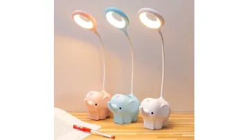 Creative Elephant LED Table Lamp with Adjustable Color Temperature1