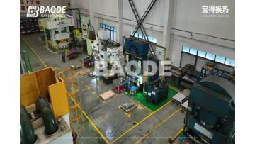 Plate heat exchanger producing department