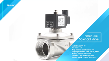 2S400-40 1 1/2'' 2 Way Normally Closed Water Air G