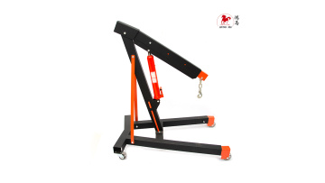 Small Manual Hand Drive Lift Hydraulic Engine Crane1
