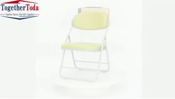 church Folding Chair foldable Writing Board Behind The Chair