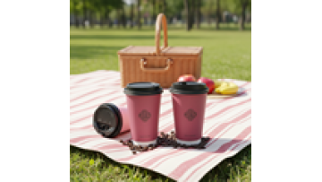 Custom Logo Thermal Insulated  Cups 8oz 90mm Double Wall Eco Coffee Cups for Cafes1
