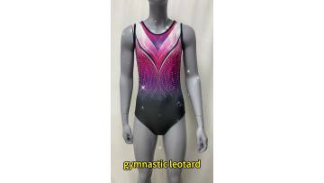 sleeveless gymnastic leotards