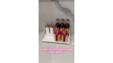 Large seasoning storagerack white