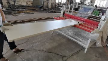 lamination machine for aluminum board