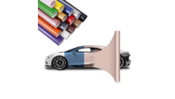 Manufacturers easy installation TPU Color Changing ppf films gold headlight car paint protection film1