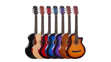R38 38 inch acoustic guitar BK, sound test video