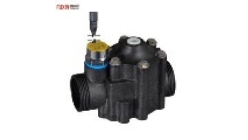 FUXIN FD-826 Black PPO PPA Plastic Piston Water Magnetic Solenoid Valve1