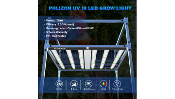 Newest UV IR grow light