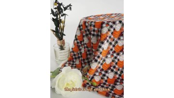 MUSA High Quality Soft  Polyester Custom Digital Printed Minky Fabric For Baby Blanket1