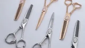 7.5inch Japanese Vg10 Steel Rose Gold Pet Hair Scissor Master Craftsmen Handmade Dog Grooming Scissors1