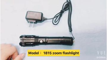 Wholesale Powerful Zoom Tactical Strobe Light Portable Rechargeable Linternas Tactical With Safety Hammer1
