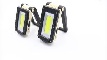 Portable COB+XPE LED Flashlight Torch USB Rechargeable LED Red and white Light Magnet hook Work Lantern + Built-in battery1