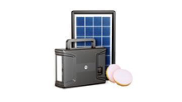 Outdoor Camping Mobile Charging LED Light Kits 2 Bulbs Torch Light Solar Panel Mini Solar System Led Lights with Radio1