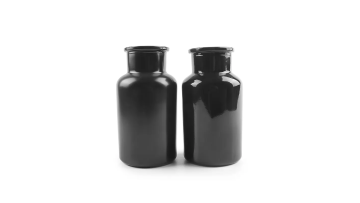 250ml black glass reagent bottle