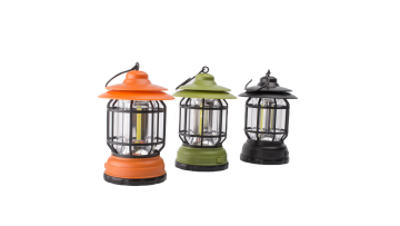 2022 Hot Sale 3*AA Battery Powered ABS Plastic Portable COB 300 Lumens Warm Led Camping Light Storm Hurricane Home Lantern1