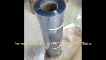 top leader plastic 0.6mm APET Sheet Roll Anti Statics