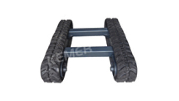 8Tons Rubber Crawler tracked chasis undercarriage for caterpillar.1