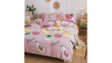 2021 designer hotel bed sheet comforter flower kids printed luxury cover bedding set1