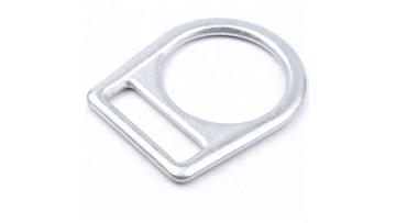 JENSAN D-ring D Ring Wholesale High Quality Safety Zinc Metal Inner Width Steel 54mm Safety Harness Webbing Accessories 100pcs1