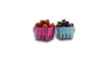 Biodegradable Fibre Waterproof Pulp Paper Fruit Basket for fruit1