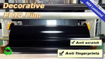 Black PETG film