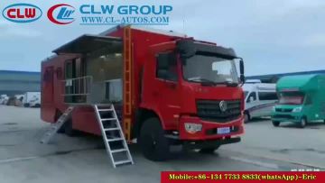 Mobile Fast Food Truck for Mlitary