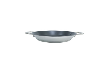 stainless steel dinner plate