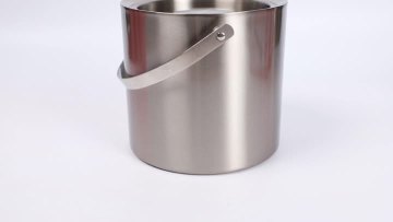 stainless steel ice bucket