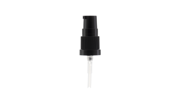 18/415 black ribbed skirt treatment pump