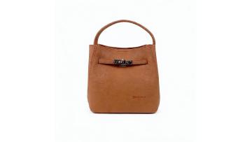 Ladies' genuine leather handbag inner pocket