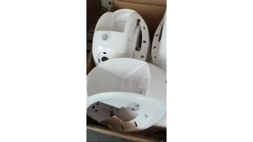 White injection Parts