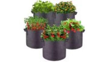 Hot Sale 1 3 5 7 10 20 30 50 100 2005 Gallon Plant Grow Bags Multi-Purpose Nonwoven Fabric Pots with Durable Handles1