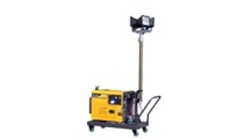 5500W silent diesel generator light tower mobile beacon1