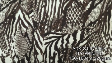 2021 fabric textiles Korea Style 95% Polyester 5% Spandex Jersey Knit ITY printed Floral  fabric and textiles for dress1
