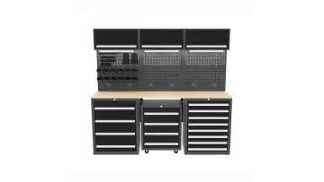 Heavy Duty Modular Garage Workbench with Lockable Tool Cabinet Drawers1